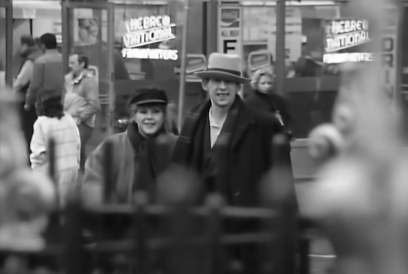 Kirsty MacColl & Shane MacGowan (im Musikvideo zu "Fairytale of New York")