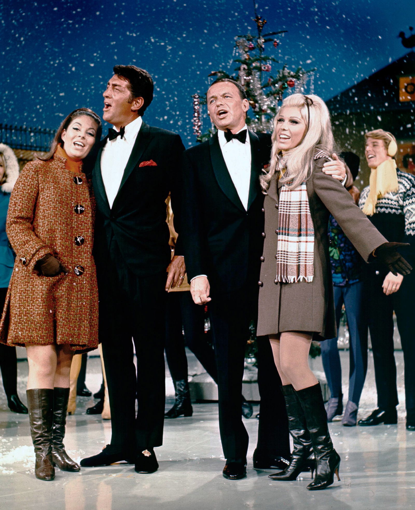 Gail Martin, Dean Martin, Frank Sinatra, Nancy Sinatra