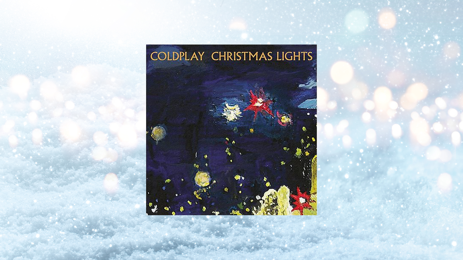 Coldplay Christmas Lights