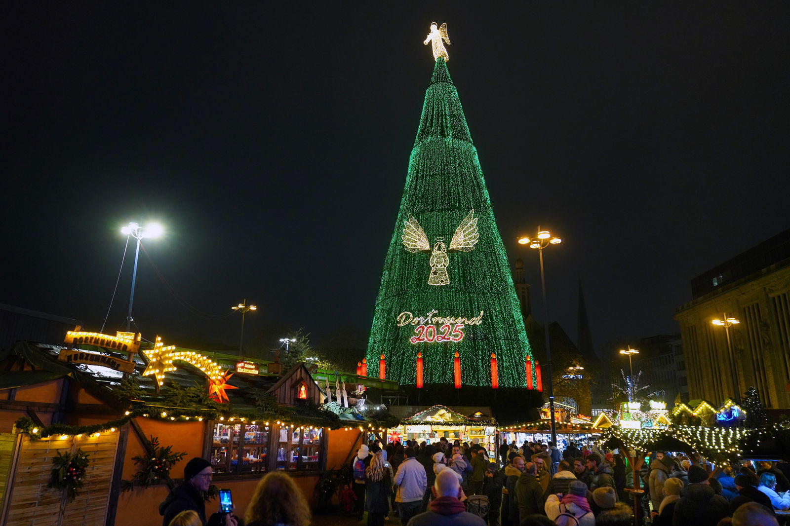 Weihnachtsbaum in Dortmund